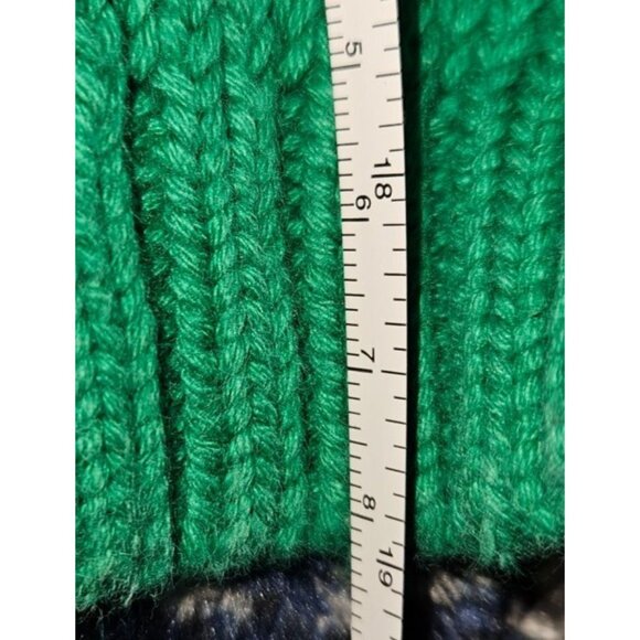 Vintage Ugly Christmas Sweater Izod Size L100% Cotton Unisex Knit Pullover 90s C - Picture 8 of 14